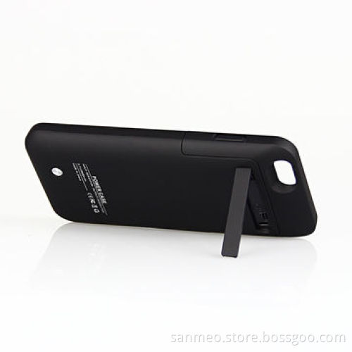 3500mAh Power Bank Cases for iPhone 6, with Leather Cover, Full body protection for iPhone